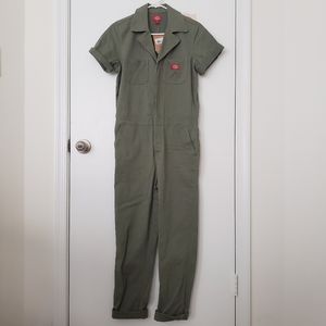 Dickies Olive Jumpsuit NWT